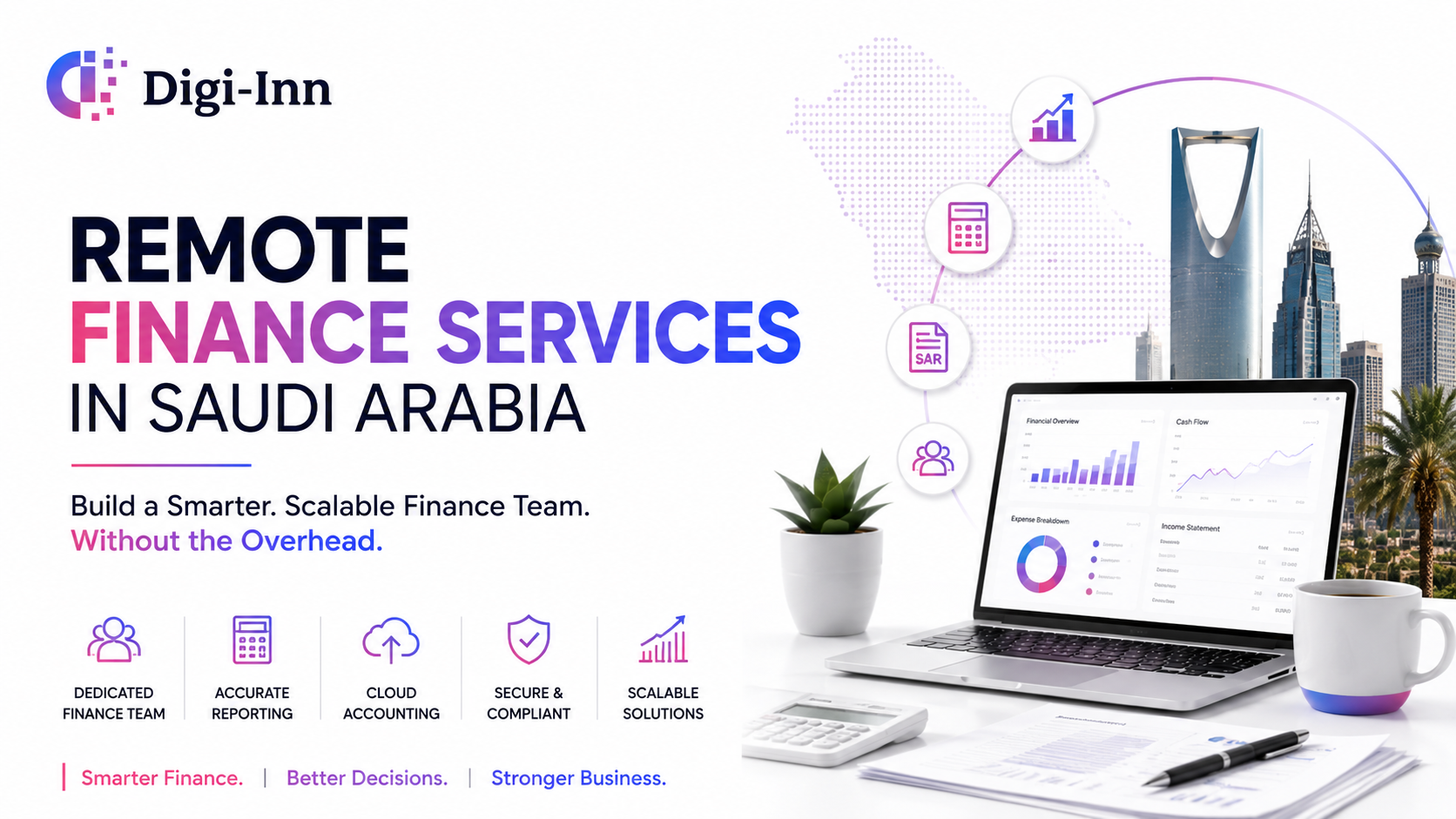 Remote Finance Services in Saudi Arabia: Build a Smarter, Scalable Finance Team